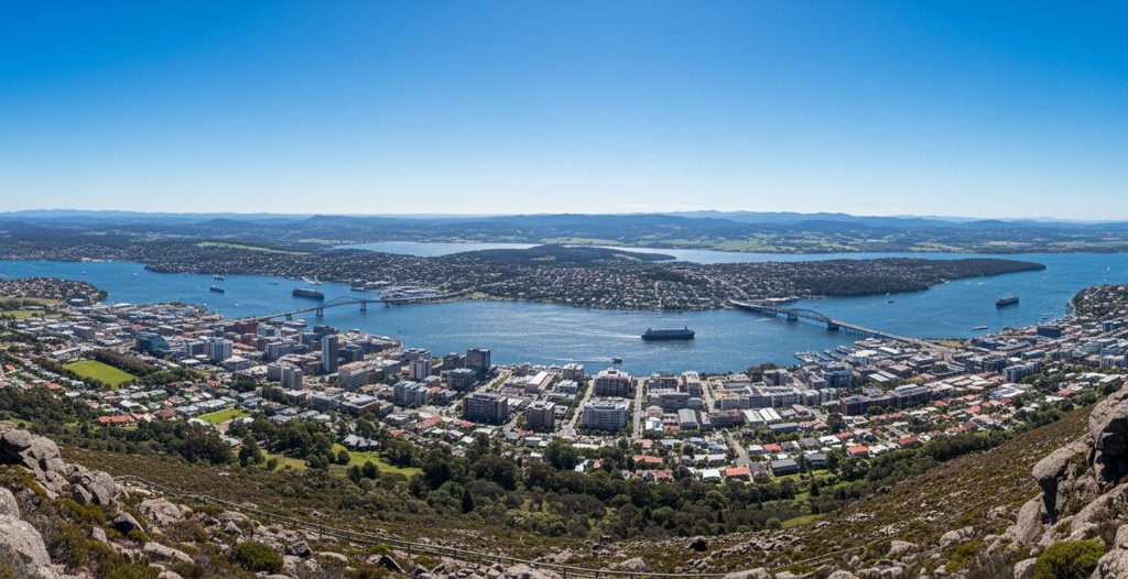 Hobart home with a rooftop solar installation